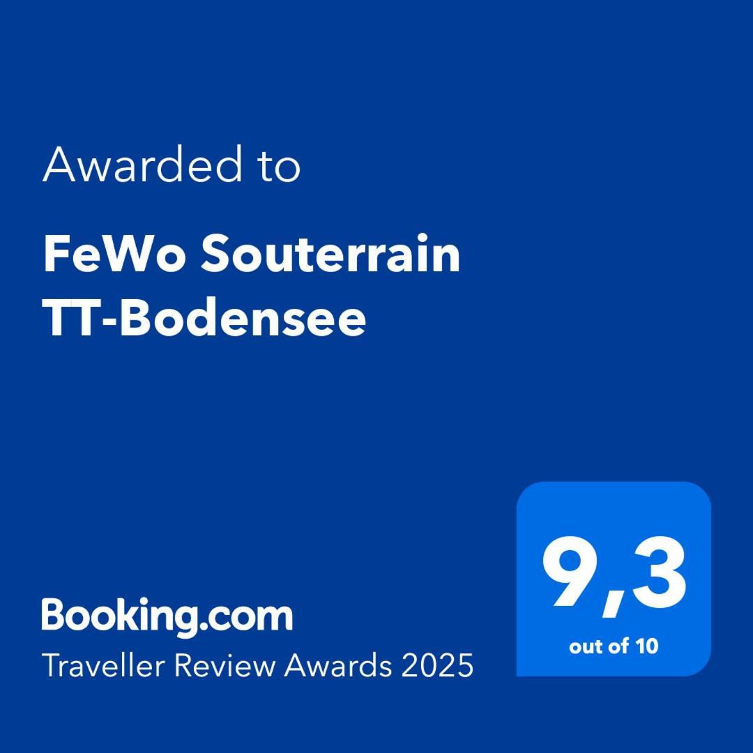 Fewo Souterrain Tt-Bodensee Tettnang Buitenkant foto